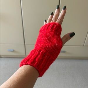 Knit Fingerless Gloves